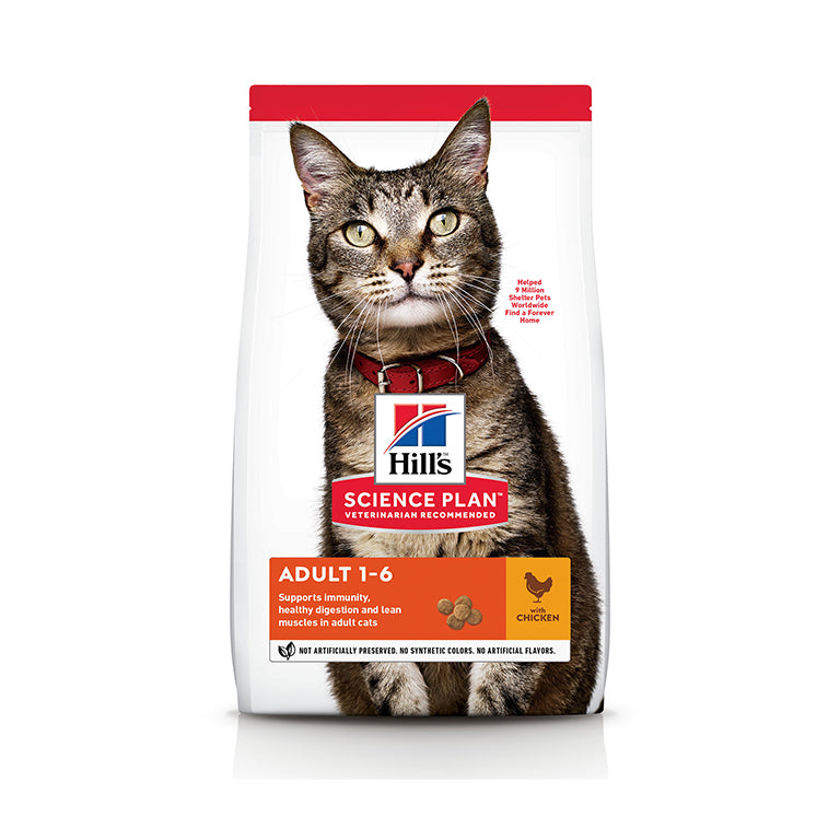 Hill's Science Plan Adult Cat Food with Chicken 300g