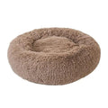 Coco Kindi Soft Plush Round bed-Khaki - 50cm