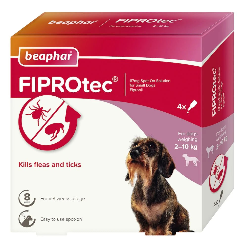 Fiprotec for Small Dog 4 Pipettes