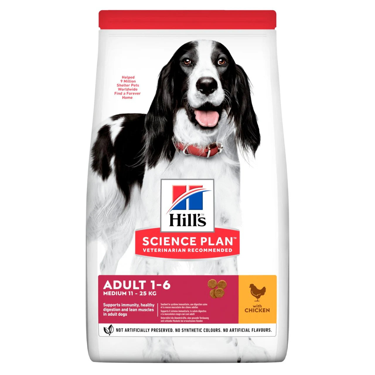 Hill's Science Plan Medium Adult Dog Food with Chicken 14kg Dry
